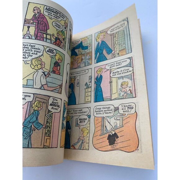 Dennis The Menace "Pocket Full Of Fun!" No. 12 Comic Book By Hank Ketcham - Picture 10 of 12